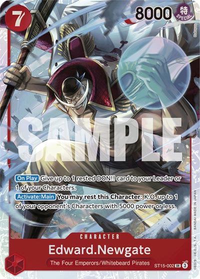 One Piece TCG (2022): Edward Newgate