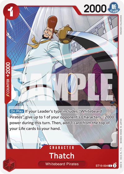 One Piece TCG (2022): Thatch