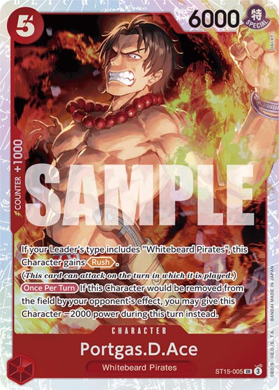 One Piece TCG (2022): Portgas D Ace