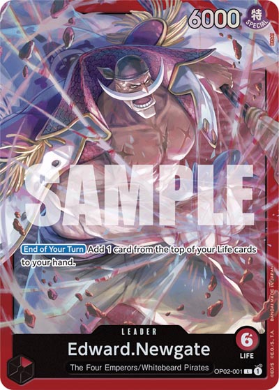 One Piece TCG (2022): Edward Newgate