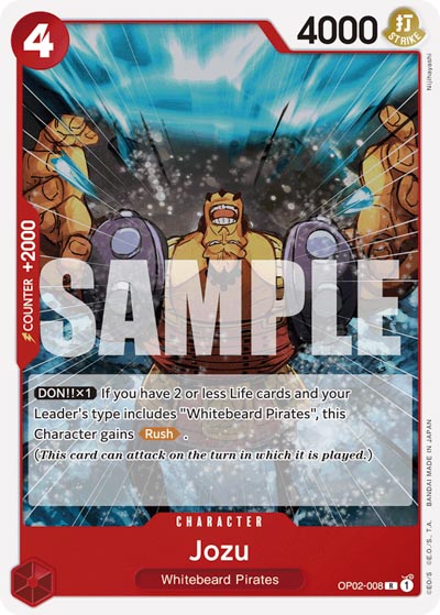 One Piece TCG (2022): Jozu