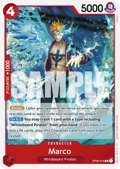 One Piece TCG (2022): Marco