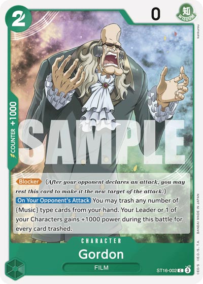 One Piece TCG (2022): Gordon