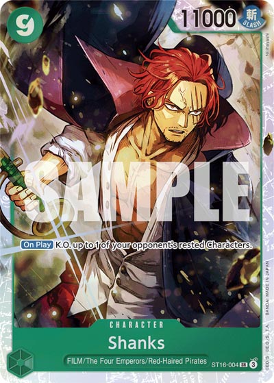 One Piece TCG (2022): Shanks