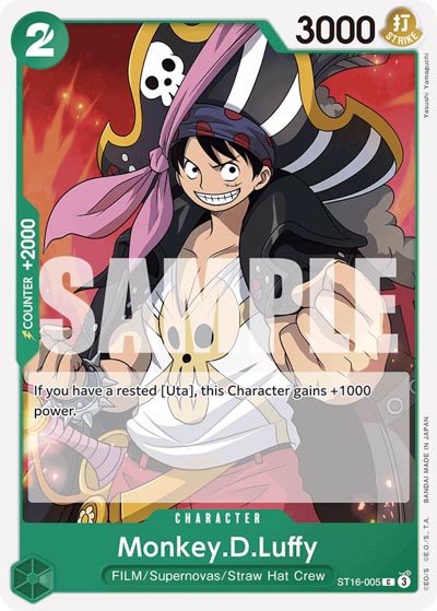 One Piece TCG (2022): Monkey D Luffy