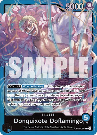 One Piece TCG (2022): Donquixote Doflamingo