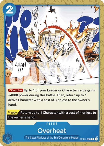 One Piece TCG (2022): Overheat