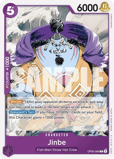 One Piece TCG (2022): Jinbe