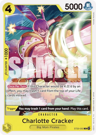 One Piece TCG (2022): Charlotte Cracker