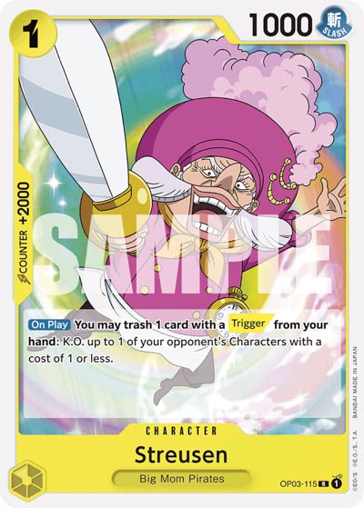 One Piece TCG (2022): Streusen