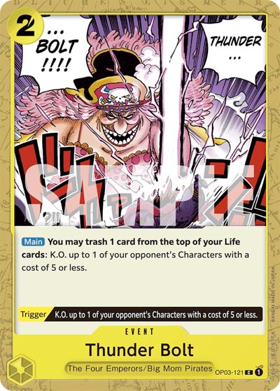 One Piece TCG (2022): Thunder Bolt