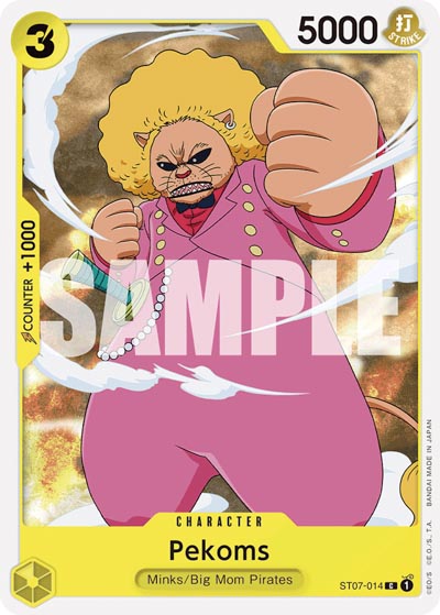 One Piece TCG (2022): Pekoms