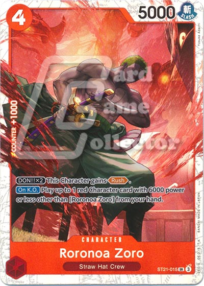 One Piece TCG (2022): Roronoa Zoro