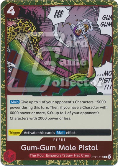 One Piece TCG (2022): Gum-Gum Mole Pistol