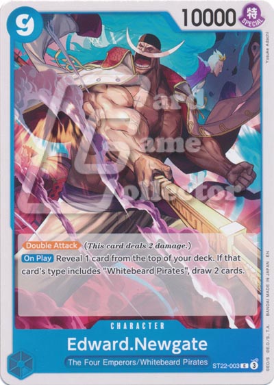 One Piece TCG (2022): Edward.Newgate