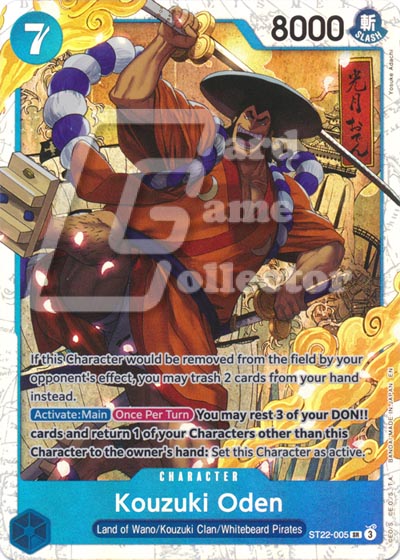 One Piece TCG (2022): Kouzuki Oden