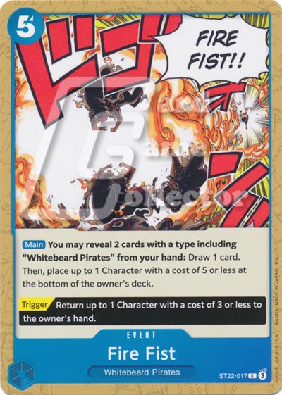 One Piece TCG (2022): Fire Fist