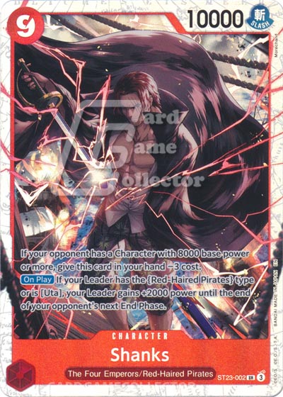 One Piece TCG (2022): Shanks