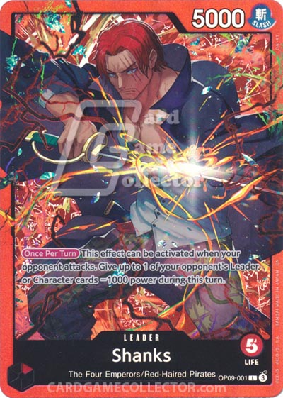 One Piece TCG (2022): Shanks