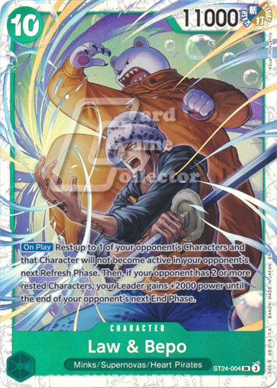 One Piece TCG (2022): Law & Bepo