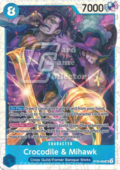 One Piece TCG (2022): Crocodile & Mihawk