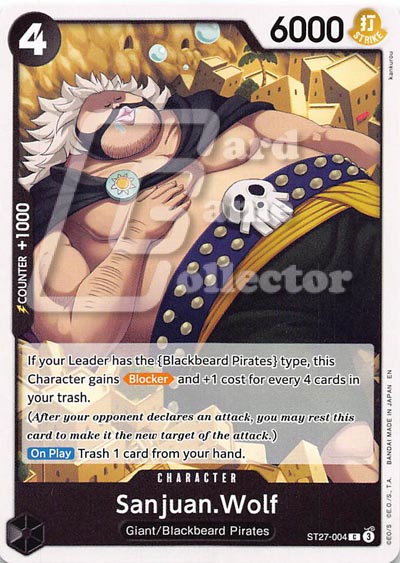 One Piece TCG (2022): Sanjuan Wolf