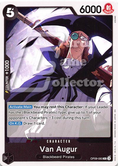 One Piece TCG (2022): Van Augur