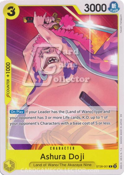 One Piece TCG (2022): Ashura Doji