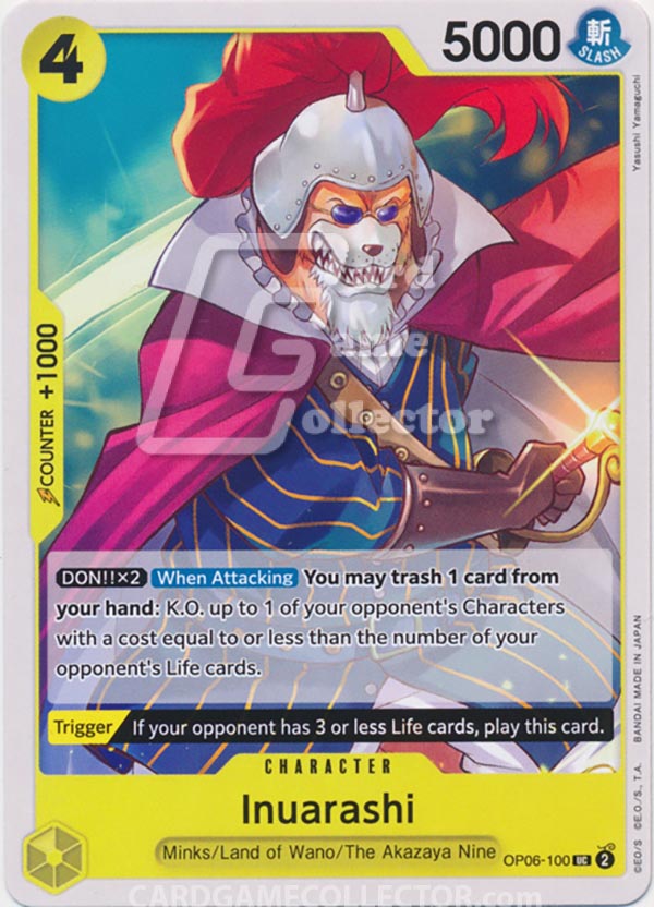 One Piece TCG (2022): Inuarashi