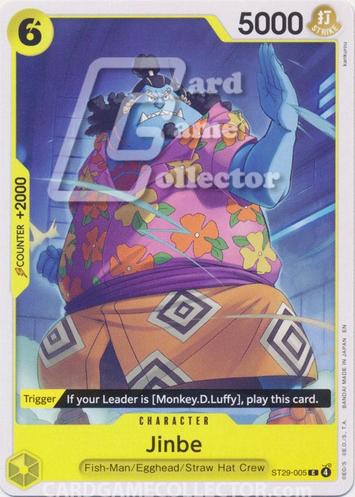One Piece TCG (2022): Jinbe