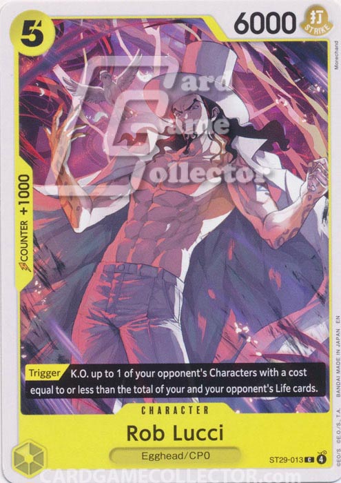One Piece TCG (2022): Rob Lucci