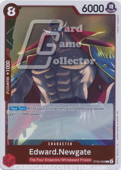 One Piece TCG (2022): Edward Newgate