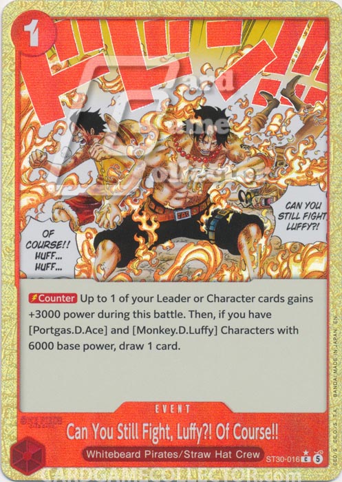 One Piece TCG (2022): Can You Still Fight, Luffy?! Of Course!!
