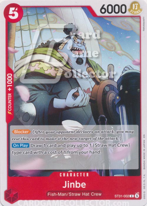 One Piece TCG (2022): Jinbe