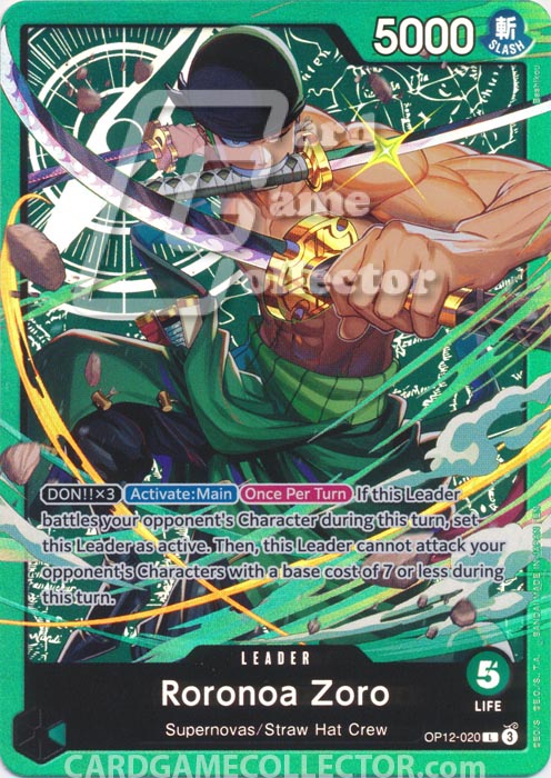 One Piece TCG (2022): Roronoa Zoro