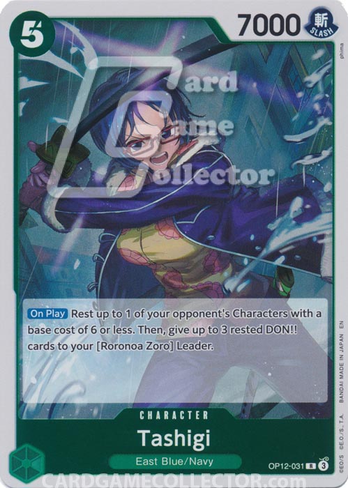 One Piece TCG (2022): Tashigi