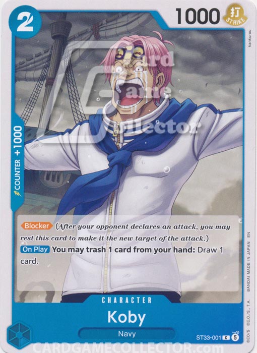 One Piece TCG (2022): Koby