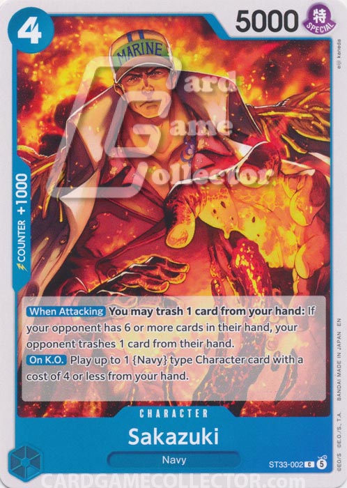One Piece TCG (2022): Sakazuki