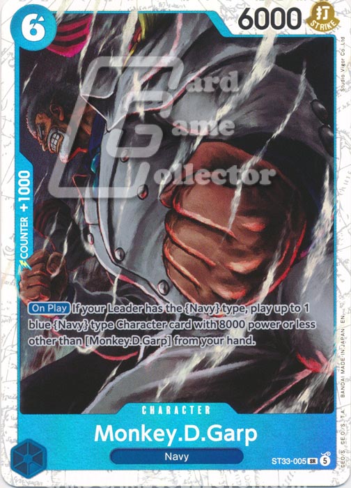 One Piece TCG (2022): Monkey D Garp