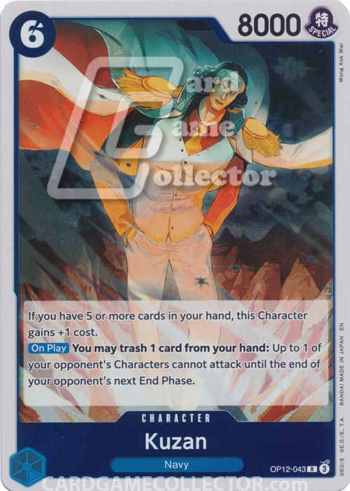 One Piece TCG (2022): Kuzan