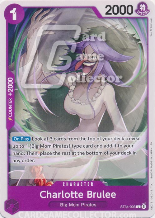 One Piece TCG (2022): Charlotte Brulee