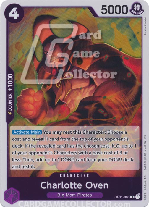 One Piece TCG (2022): Charlotte Oven