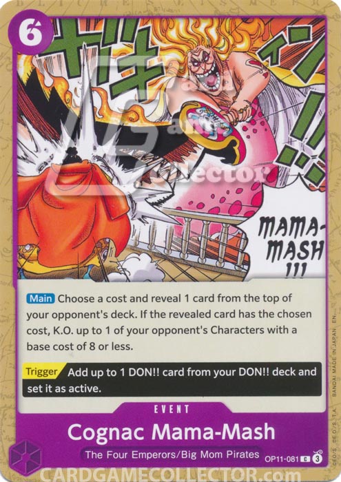 One Piece TCG (2022): Cognac Mama-Mash