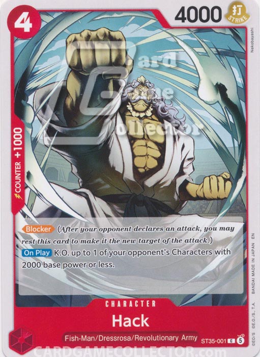 One Piece TCG (2022): Hack
