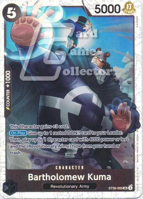One Piece TCG (2022): Bartholomew Kuma