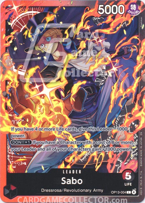 One Piece TCG (2022): Sabo