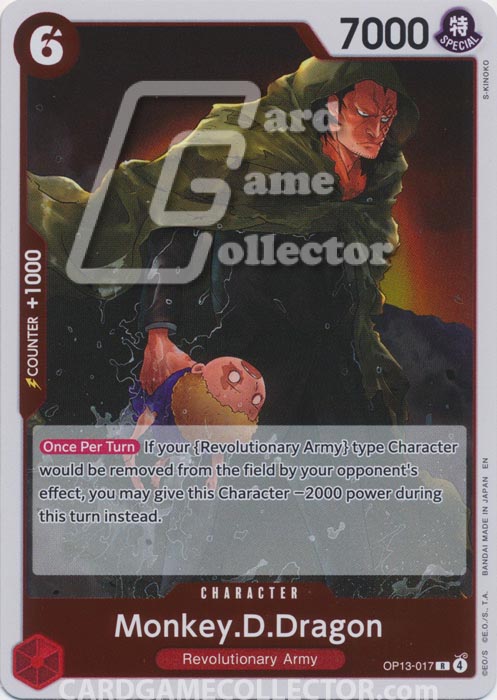 One Piece TCG (2022): Monkey.D.Dragon