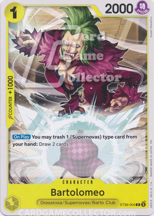 One Piece TCG (2022): Bartolomeo
