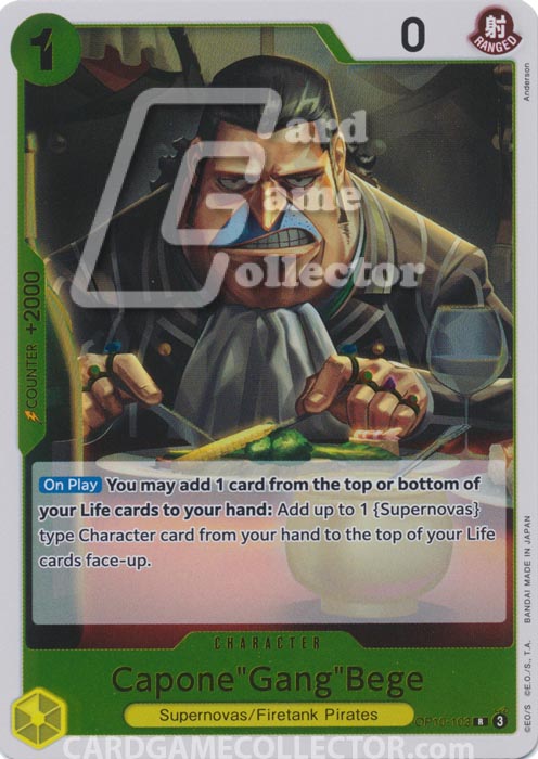 One Piece TCG (2022): Capone