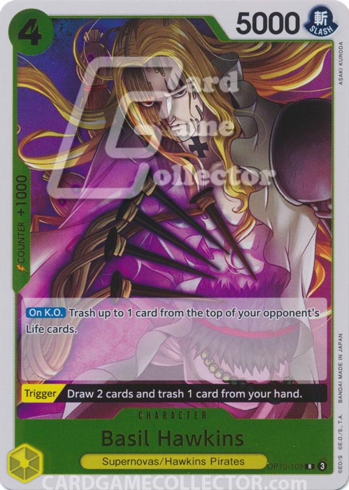 One Piece TCG (2022): Basil Hawkins